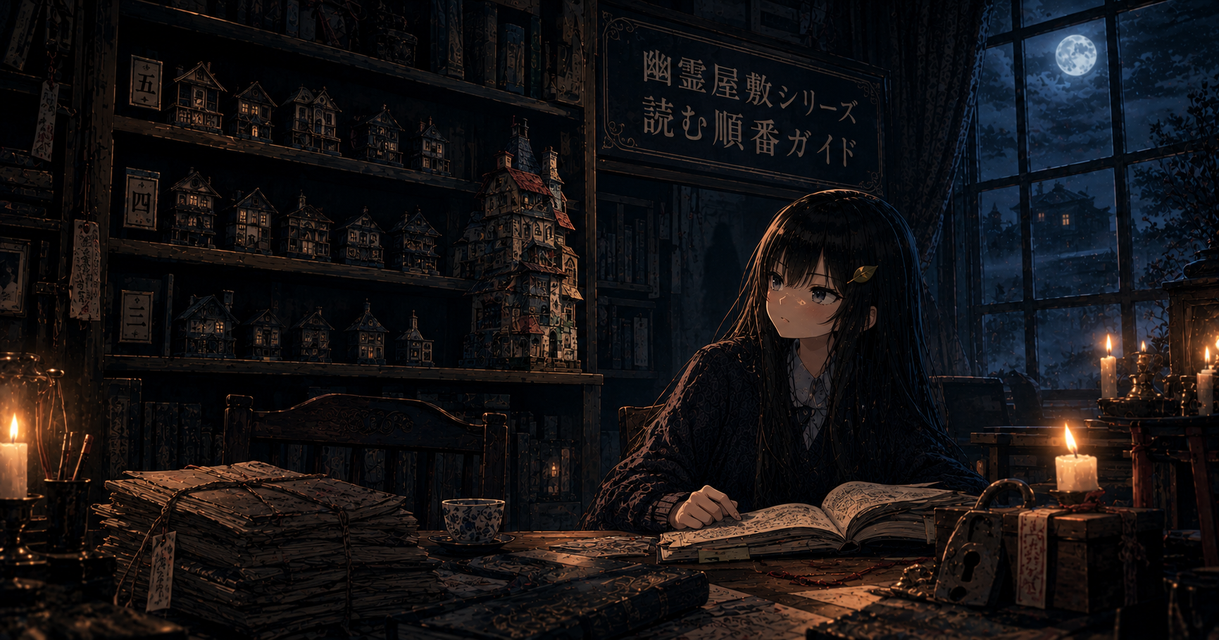 どれから読む？三津田信三「幽霊屋敷シリーズ」全3作の読む順番ガイド【ネタバレなし】