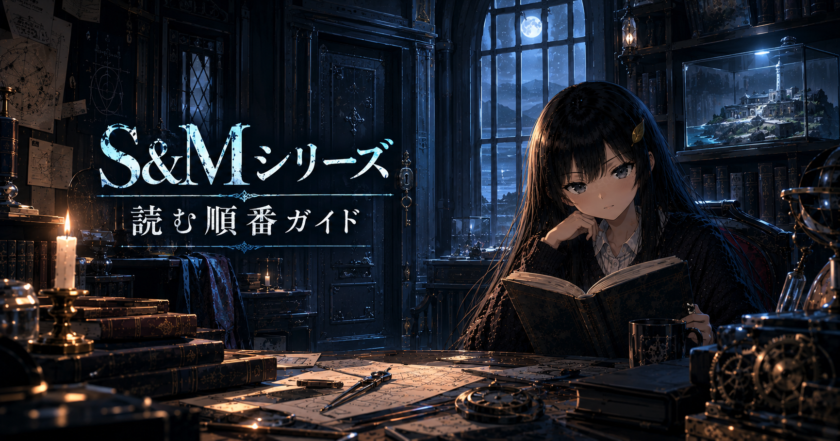 S&Mシリーズ読む順番ガイド｜森博嗣全10作ネタバレなし