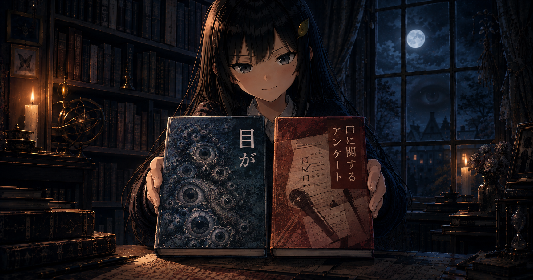 目が　口に関するアンケート