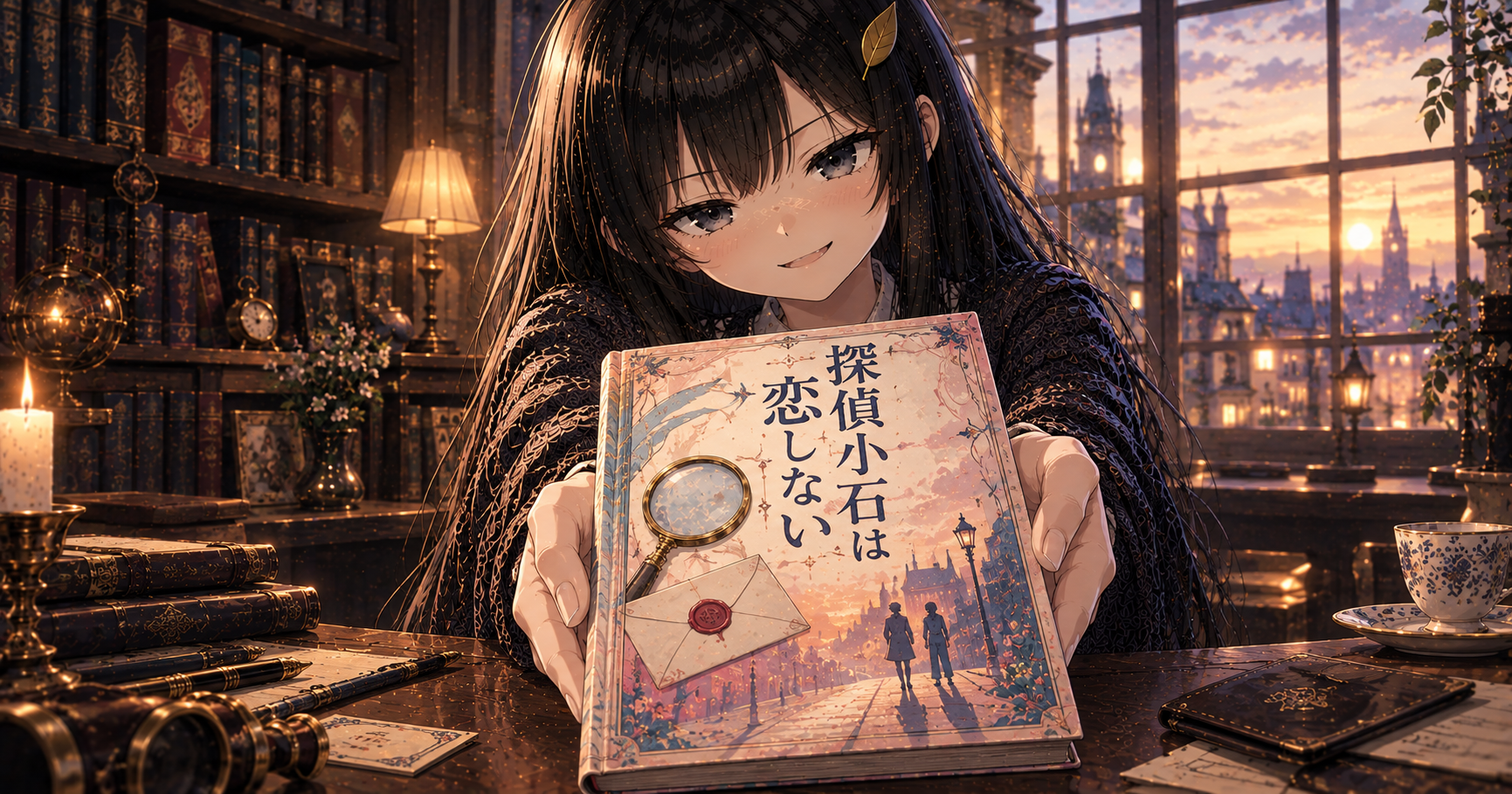 ミステリオタクの探偵に気持ちよく騙される！森バジル『探偵小石は恋しない』感想レビュー【ネタバレなし】