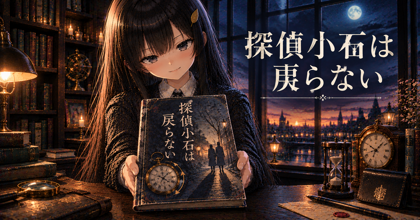 時間をさかのぼるたびに真相が明らかになる！森バジル『探偵小石は戻らない』感想レビュー【ネタバレなし】